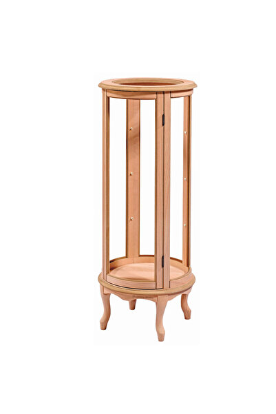 Mobilya Baba Antakya Büyük Camlı Gümüşlük Cilasız Ham Ahşap