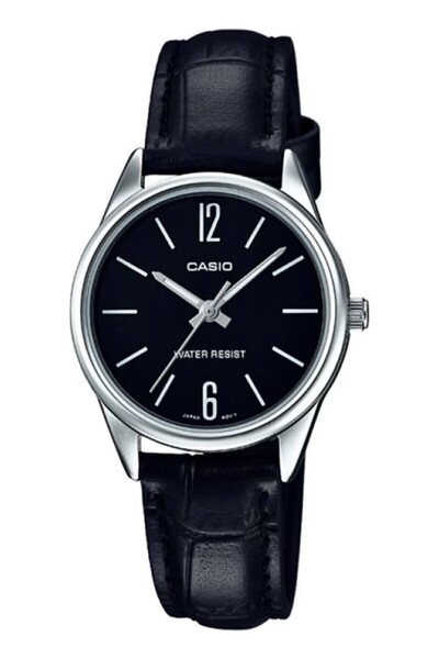 Casio Çelik Kasa Deri Kordon Kadın Kol Saati