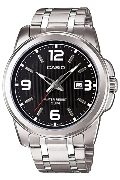 Casio Gümüş Silver Renk Çelik Kordon Orijinal Spor Metal Erkek Kol Saati