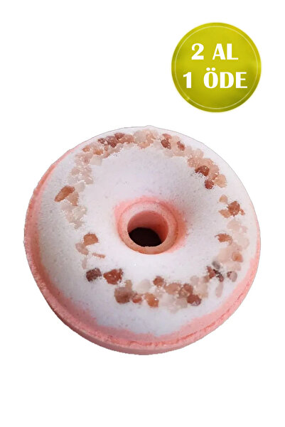 bath box Bathbox Donut Pembe Himalaya Tuzlu Köpüren Banyo Topu Küvet Köpüğü