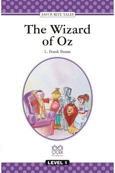 Pınar Yayınları Level Books Level 1 - Wizard of oz 1001 Flower Books Book