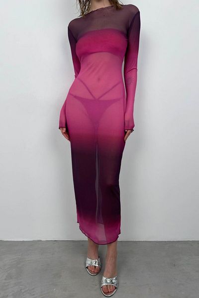 gelirr Printed Maxi Dress