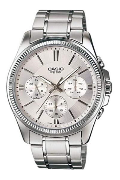 Casio Gümüş Renk Erkek Kol Saati