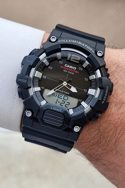 Casio New Season Silicone Cord Men's Wristwatch
