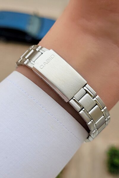 Casio Kadranı Siyah Kordonu Gri Renk Dikdörtgen Kasa Garantili Kadın Kol Saati