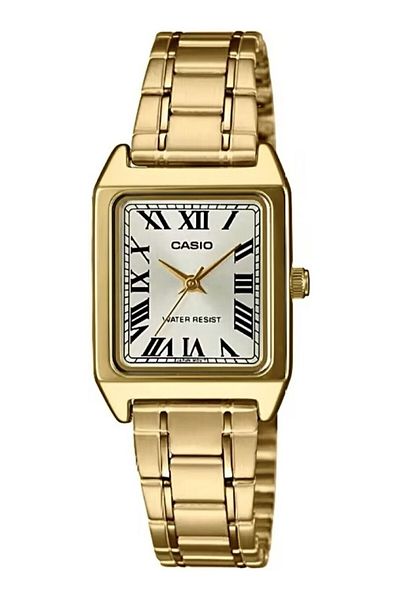 Casio Brand Steel Cord, Gold Yellow Color, Women's Wrist Watch
