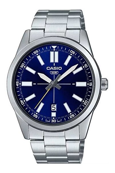 Casio Gümüş Renk Çelik Kordon Erkek Kol Saati