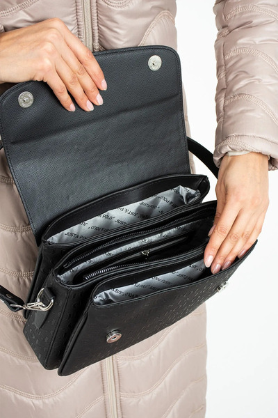 JP POLO Women's Original Just Polo Adjustable Strap Luxury Hand and Shoulder Bag Shoulder Bag Size: 29 X 19 cm