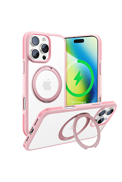 TORRAS حافظة MagSafe قابلة للدوران 360 درجة لهاتف iPhone 16 Pro Max، درجة عسك...