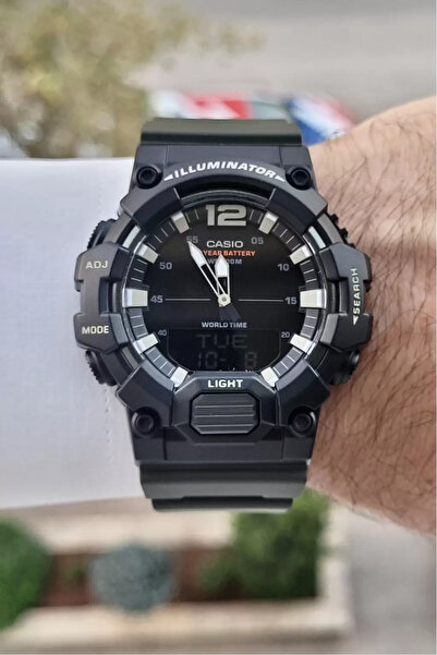 Casio Khaki Color Guaranteed Analog Digital Men's Wrist Watch