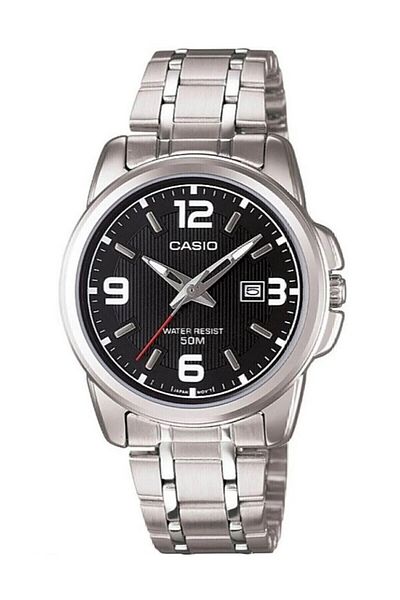 Casio Brand Dial Black Band Gray Color Guaranteed Women's Wristwatch