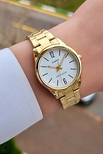 Casio Sarı Renk Garantili Kadın Kol Saati