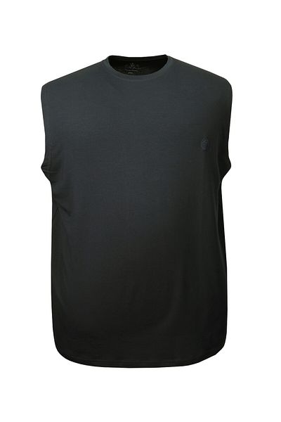 tambattal Large Size Cotton Crew Neck Zero Sleeve T-Shirt