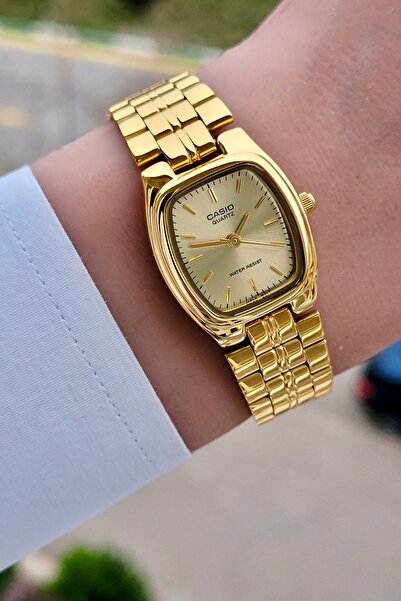 Casio Sarı Renk Garantili Kadın Kol Saati