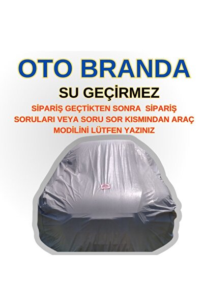 AKAY TENTE 2010 Tüm Araçlara Uyumlu Olarak Dikilir Oto Branda Su Geçirmez Içi Miflonlu Telalı