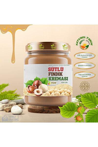 NATUREL Jersey Inek Sütlü Fındık Kreması