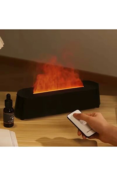 ARBIX Alev Aroma Difüzör Lamba Ultrasonik Aromaterapi Nebulizatör Hava Nemlen...