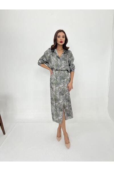 Deridün Yıldız Shoes 5988 Skirt Suit-Raleigh