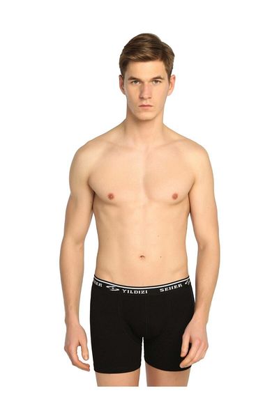 ENTAHA Ανδρικό Μαύρο 12 Πακέτο Lycra Boxer