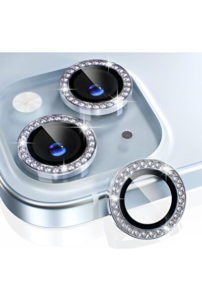 izzytech واقي عدسة الكاميرا فائق التحمل ومضاد للخدش بلون فضي متوافق مع هاتف i...