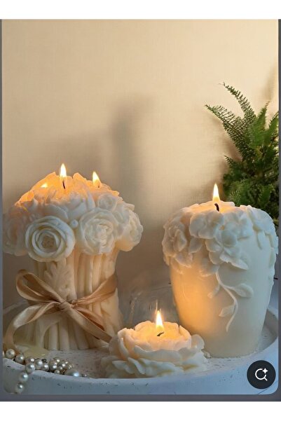 mislinapearls 3lü pinterest missLina kokulu mum set