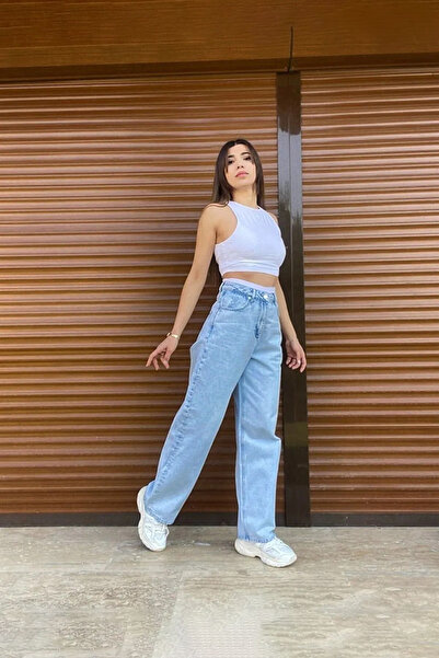 sion jeans Γυναικείο φαρδύ παντελόνι με ψηλόμεσο παντελόνι Julia Kar Palazzo, φαρδύ παντελόνι, φαρδύ παντελόνι 2025