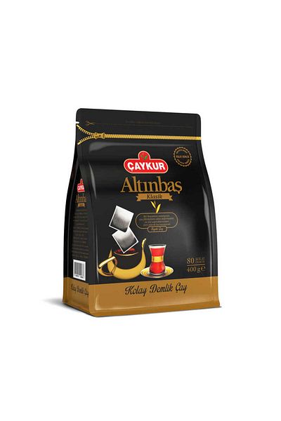 Çaykur Çaykur Altinbas Teapot Bag Tea 400 Gr + 1000 Gr