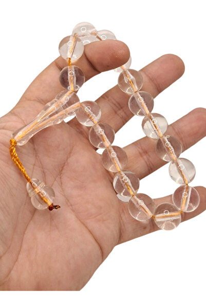 Han Ticarethane Culoare transparentă Efe Mascota Model Pulbere Chihlimbar Tasbih