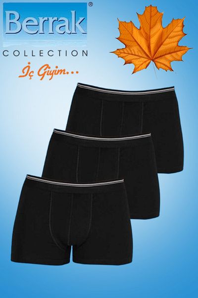 Berrak Ανδρικό Lycra Boxer 3 Πακέτο