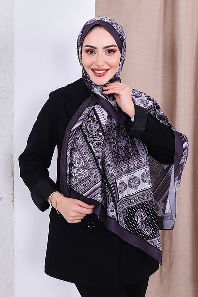 Golden Rose Ethnic Paisley Pattern Retro Soft Shawl