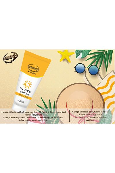 Ersağ Sunscreen 50 Factor 100 Ml-Near