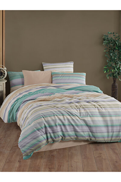 NazeninHome طقم غطاء لحاف فردي من رانفورس ييتا مصنوع من القطن بنسبة 100% |   ...