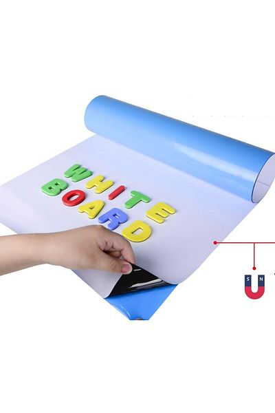 Hdg Tablă albă magnetică cu magnet adeziv Diagramă de mesaje de scris pliabilă ștergabilă 60x90cm