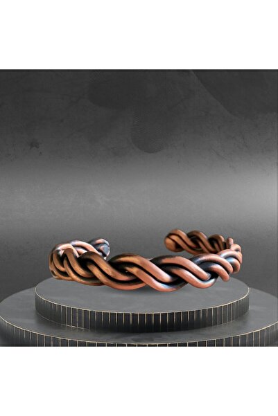 Erişim Bakırhanem Sebe Home 4-Piece Wrap Copper Bracelet