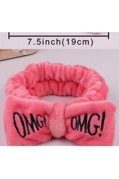 VEYORA Omg Plush Bandana Makeup Hair Band Face Washing