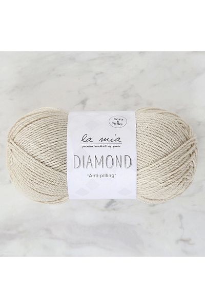 shop La Mia Diamond Beige Πλεκτό Σπάτσο - L156 - 33730