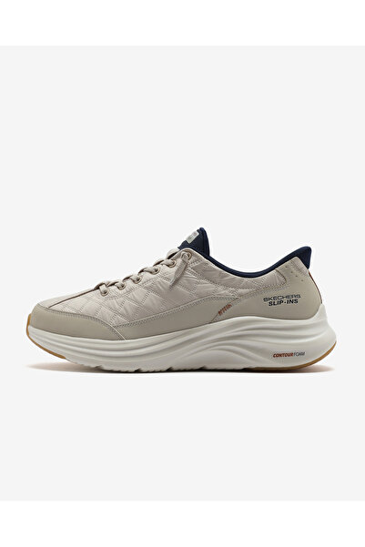 SKECHERS CONTOUR FOAM - COZY FIT Erkek Bej Spor Ayakkabı 232619 NTNV