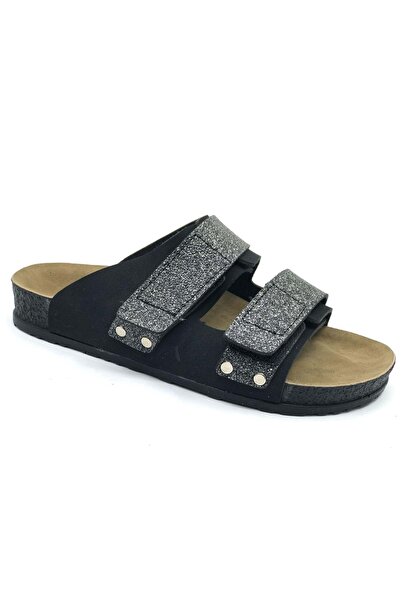 Kids Club Shoes Aryan 20-009 D.r Ortopedske ženske Papuče CRNE