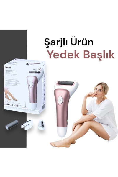 Beurer Mp 55 Ayak Törpüsü , Nasır Sökücü Ve Topuk Temizleme Cihazı - Alman Ür...