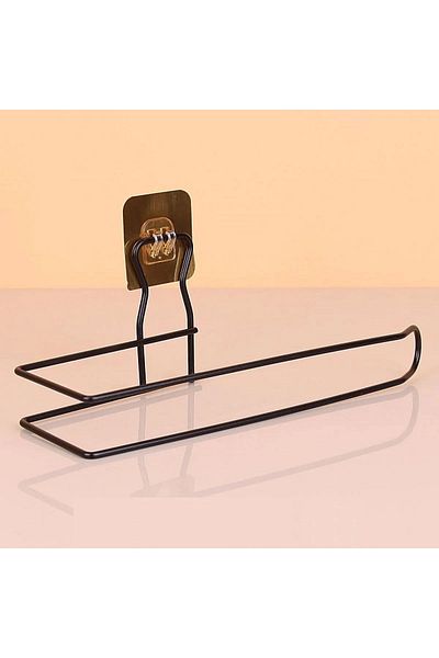 shop Buffer ®   Self Adhesive Chrome Stainless Metal Towel Paper Holder Apparatus