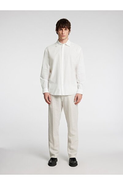 Selected Homme Langarmhemd Seersucker