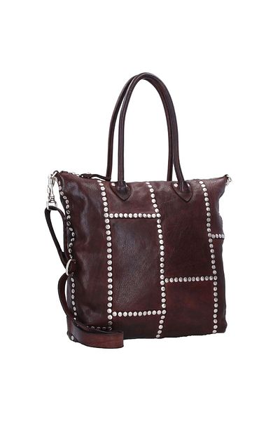 Campomaggi Schultertasche Leder 36 cm