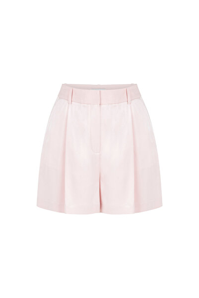 İpekyol Pileli saten şort