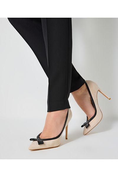 İpekyol Faux leather mix heels