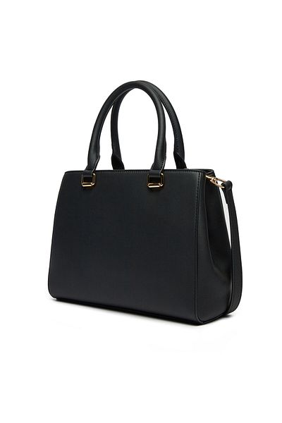 Love Moschino حقيبة كتف نسائية قابلة للإزالة والتعديل، حقيبة واحدة للعملات المعدنية للجيب JC4022PP1MK