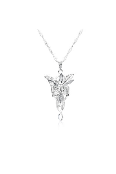 Choice Silver Plated The Lord of the Rings Necklace Elf Princess Arwen Twilig...