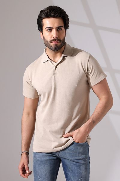 Burlu Ανδρικό T-shirt Polo Neck Summer Σετ 3 τεμ