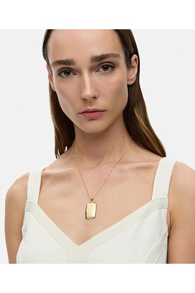 İpekyol Chain Necklace with Metal Inserts
