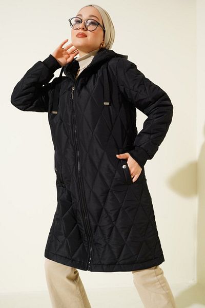 modaserdem 5130 Casual Puffer Jacket - Black