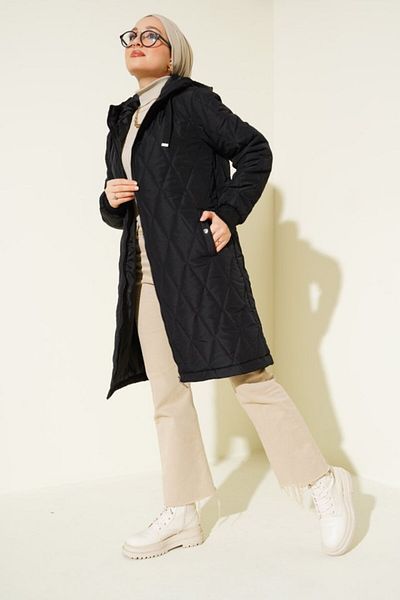 modaserdem 5130 Casual Puffer Jacket - Black